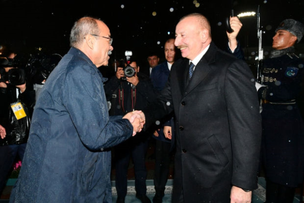 Azərbaycan Prezidenti İlham Əliyev Özbəkistanda səfərdədir 